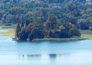 Lago di Varese, Isolino Virginia